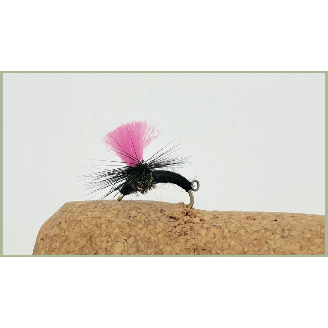 thumbnail image 2 of CDC Dadat H12/14/16 Mouche Sèche – Émergente Pour Pêche à La Mouche En Rivière (1 Pièce) 2 of 6